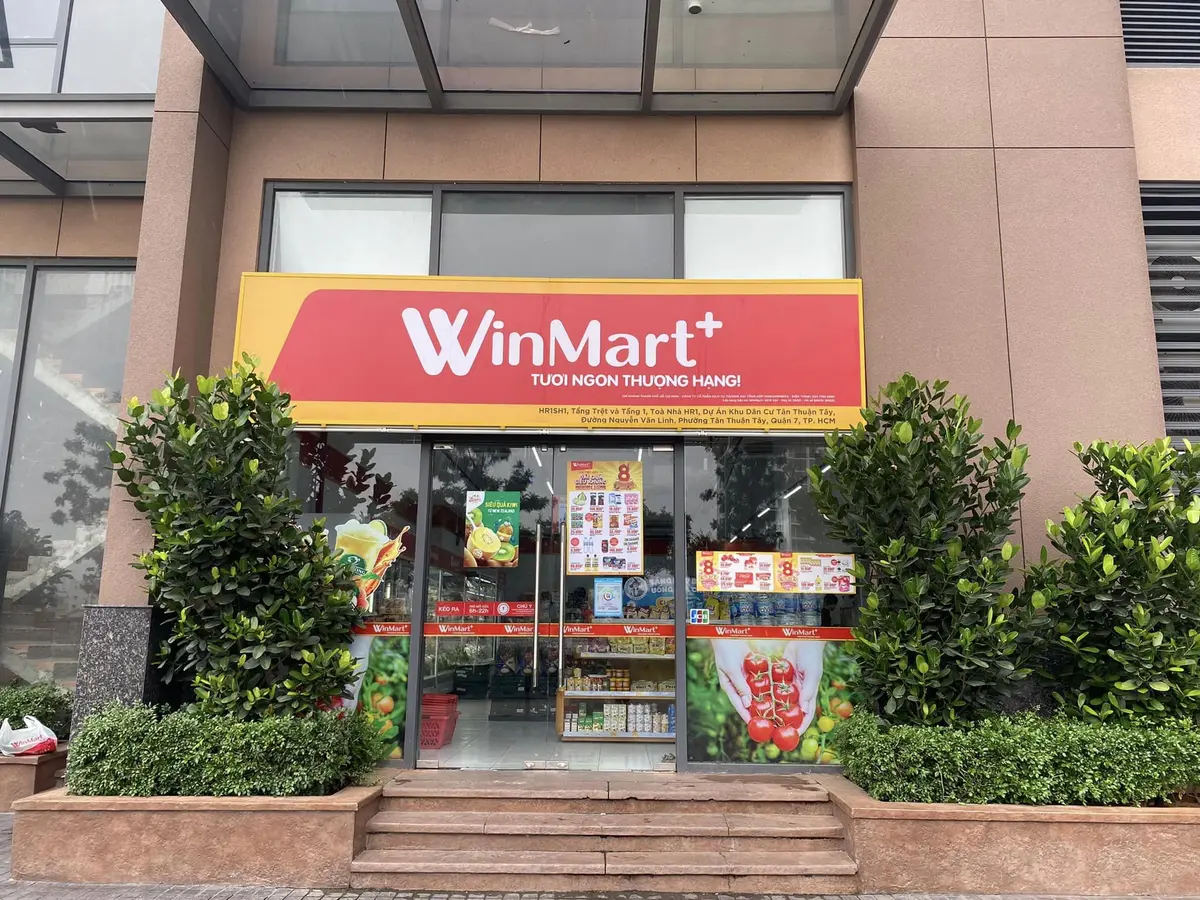 Winmart plus Eco Green Saigon Shophouse Quan 7 nhadatcentercom